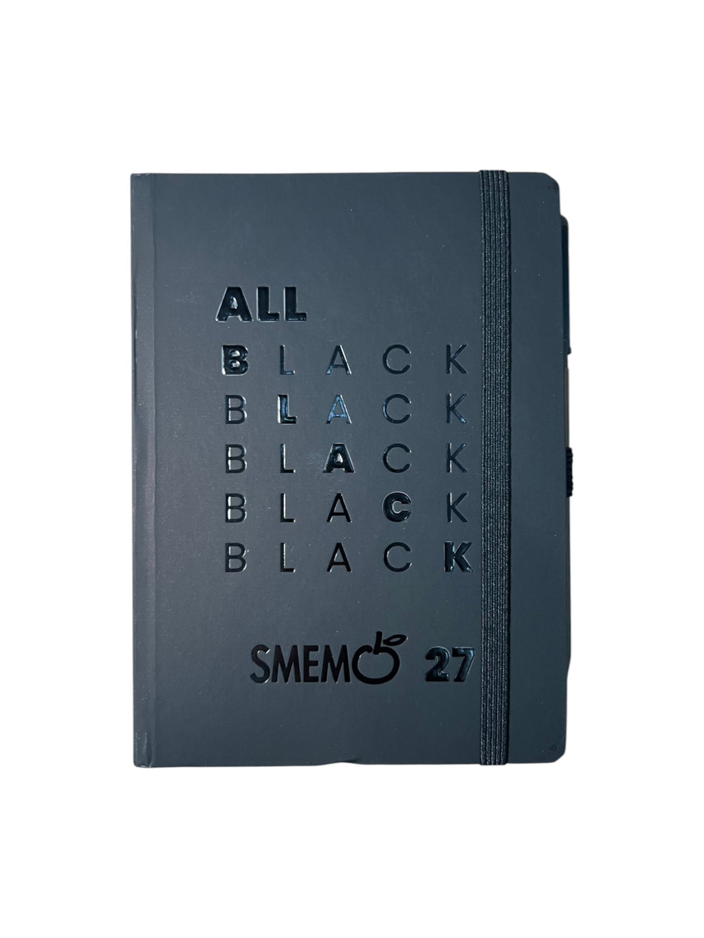 SMEMORANDA Diario Agenda Giornaliera All Black 2027
