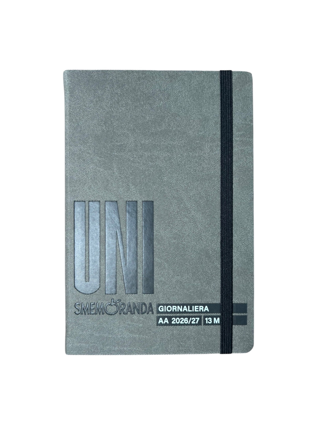 SMEMORANDA Diario Agenda Giornaliera Black AA 2026/27