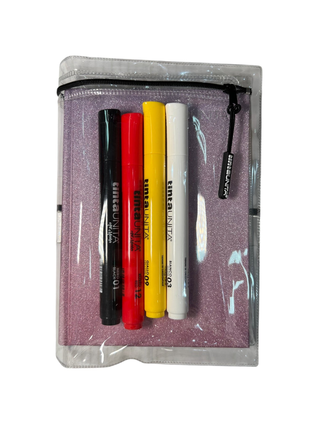 TINTA UNITA Diario scuola glitter con marker