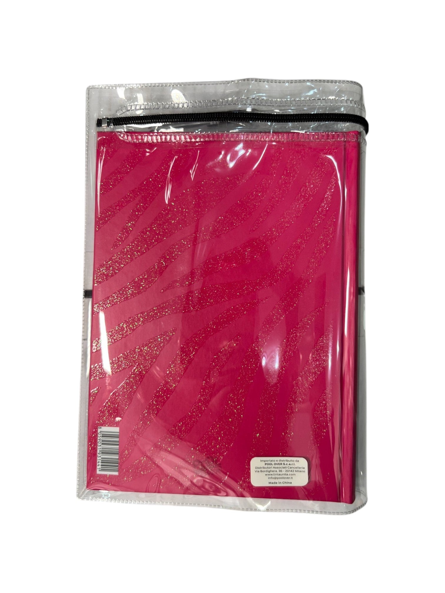TINTA UNITA Diario scuola glitter con accessori