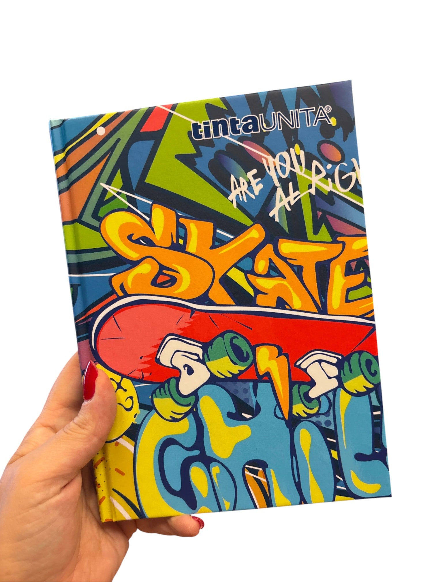 TINTA UNITA Young Diario scuola fantasia con pastelli