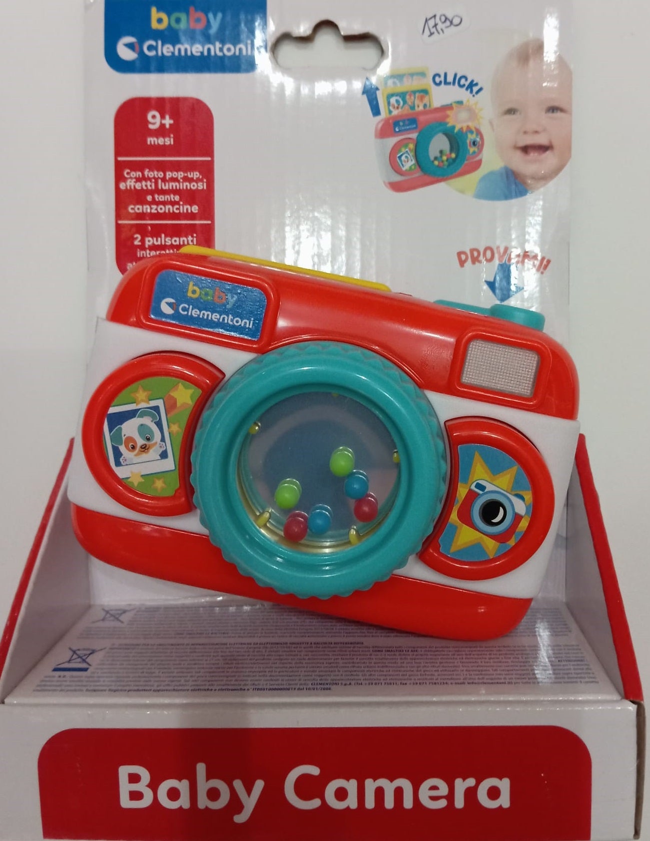 CLEMENTONI BABY 9+ mesi  Baby Camera