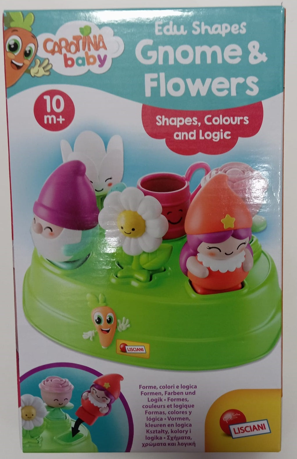LISCIANI Carotina Baby 10 mesi+  Gnome & Flowers