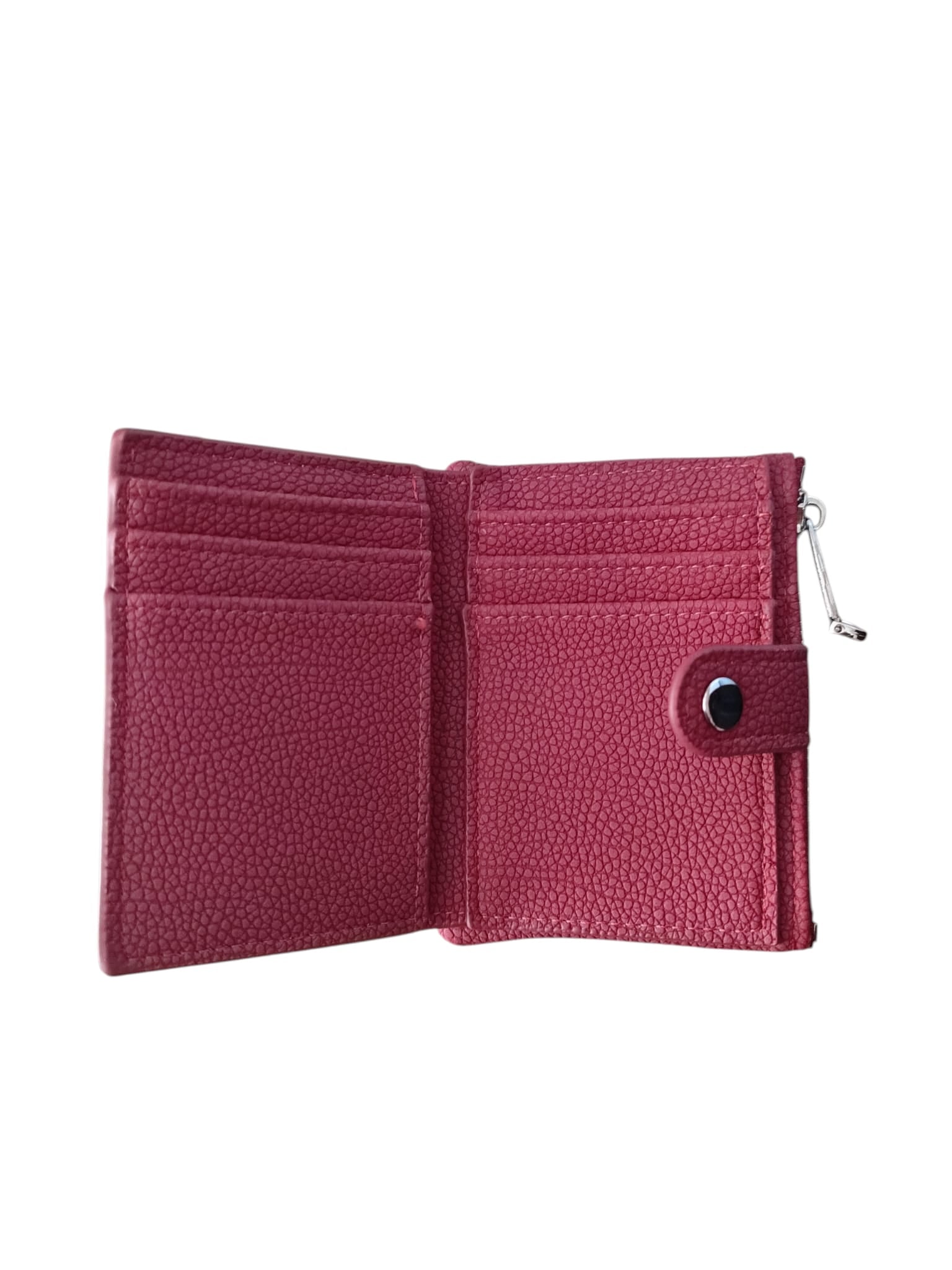 Portafoglio Donna  Rosso bordeaux 11x8cm