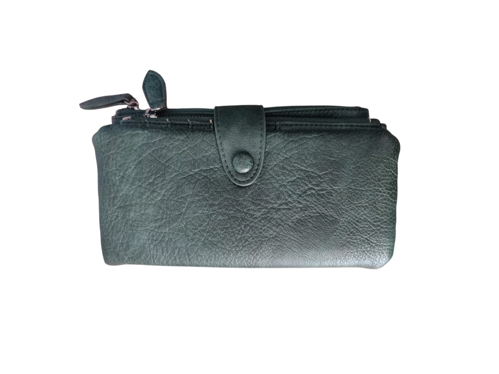 Portafoglio Donna Verde 20x10cm