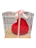 Cuore di rose rosse