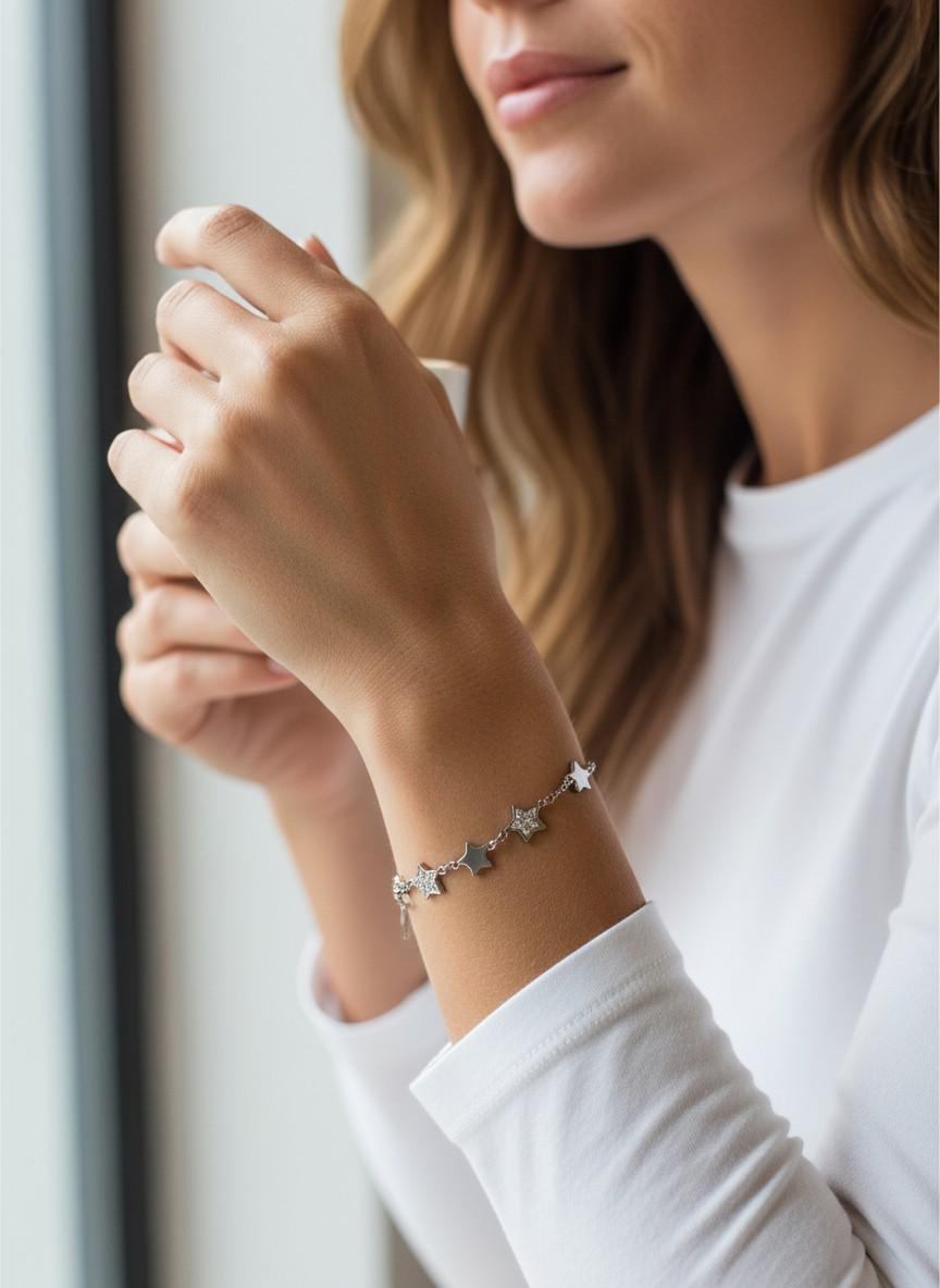 Bracciale cuori o stelle