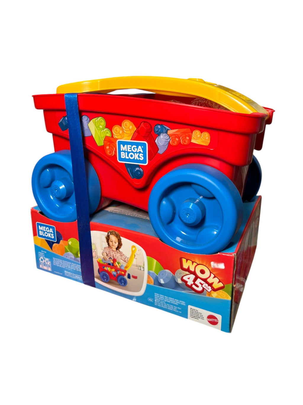 MEGA BLOK Carrello+costruzioni