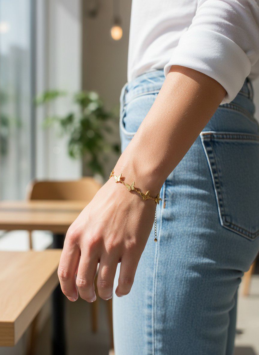 Bracciale farfalle