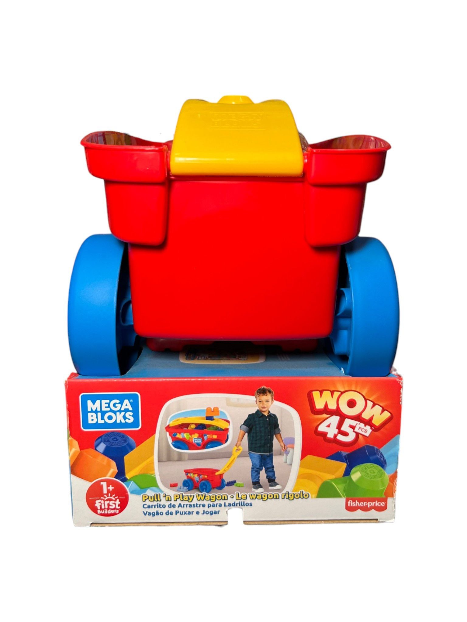 MEGA BLOK Carrello+costruzioni