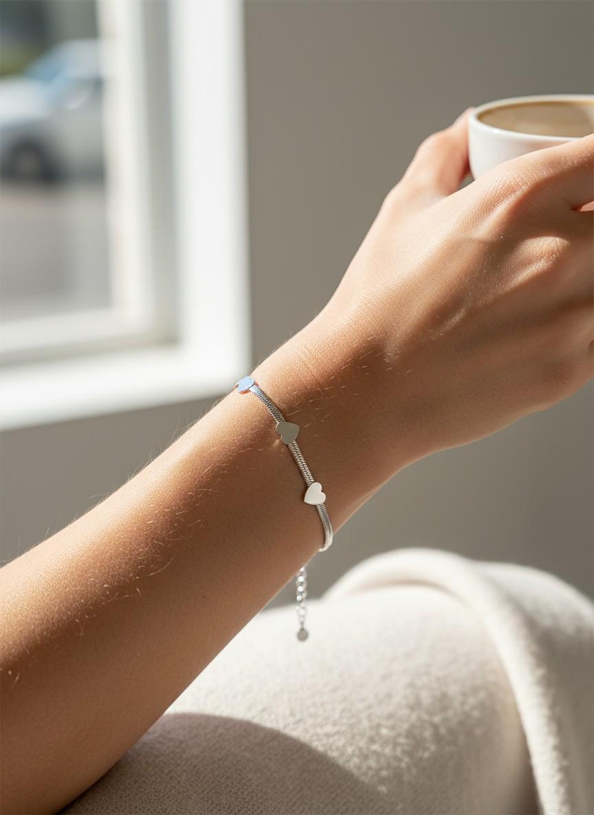 Bracciale cuori o stelle