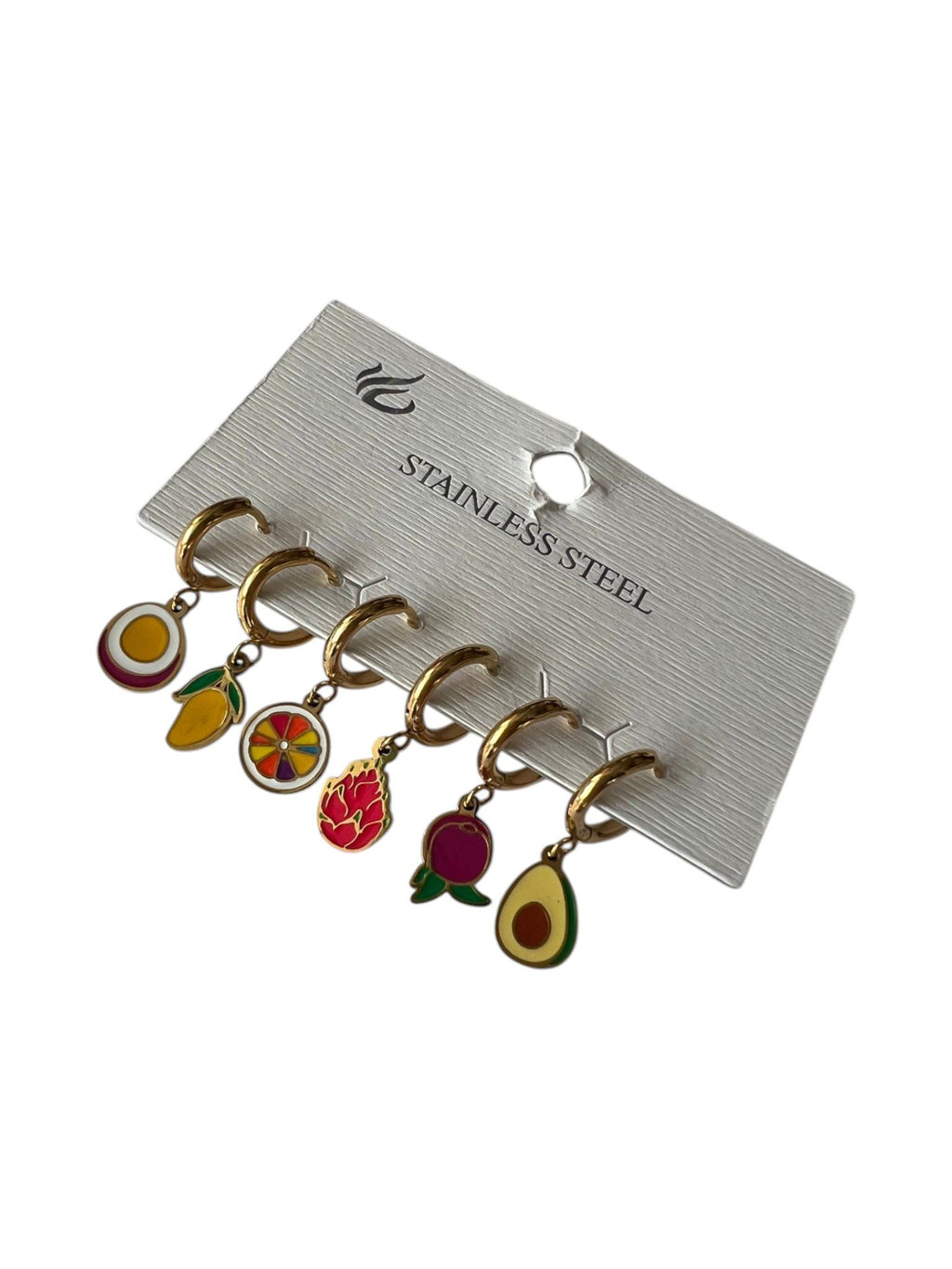 Set di orecchini frutta