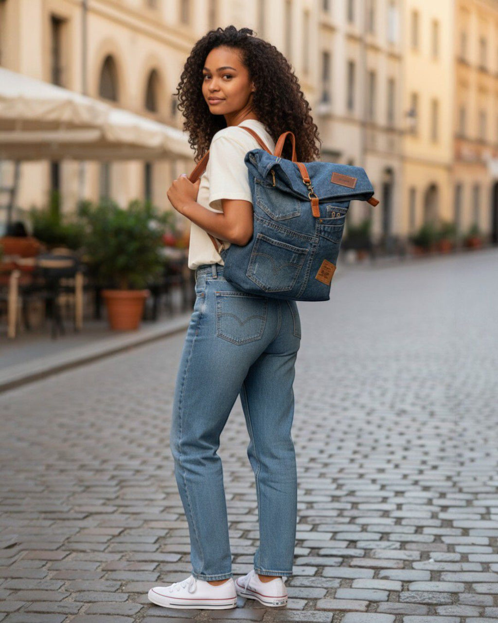 Zaino jeans