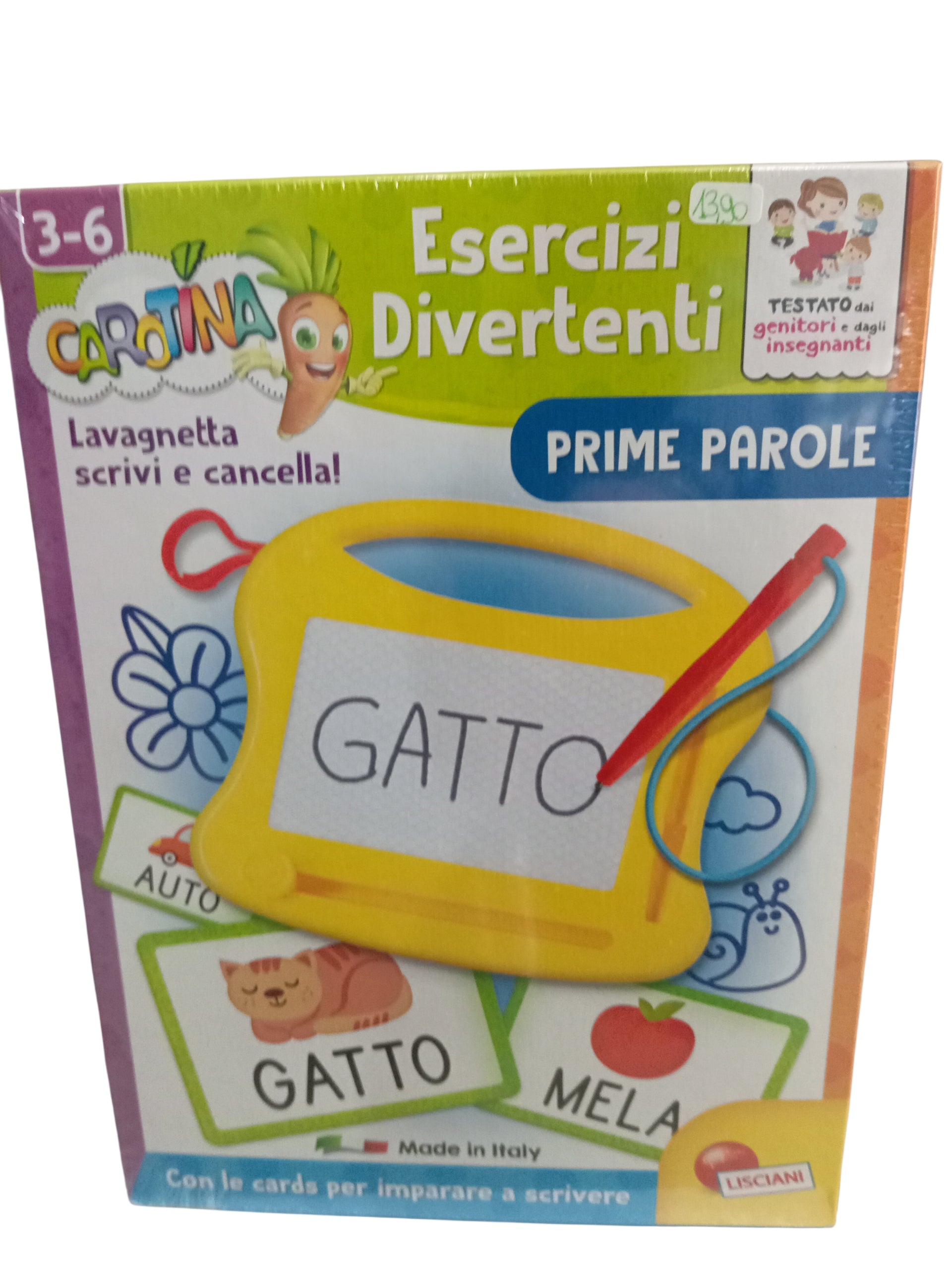 LISCIANI CAROTINA 3-6 anni Esercizi Divertenti