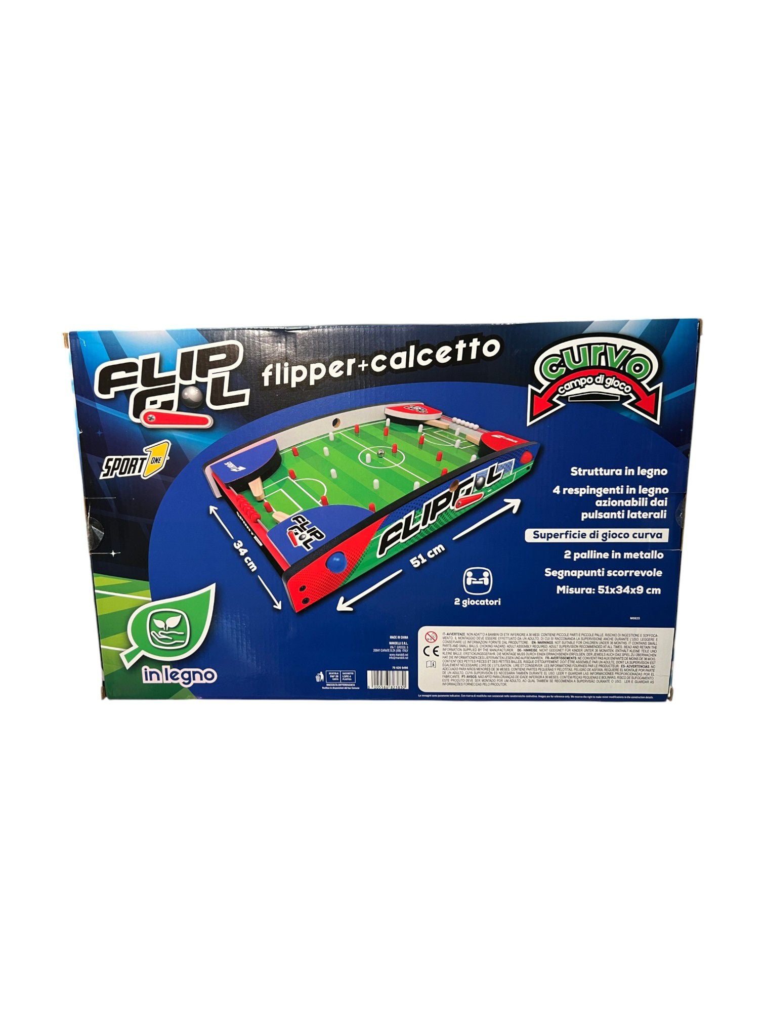Flipper+calcetto