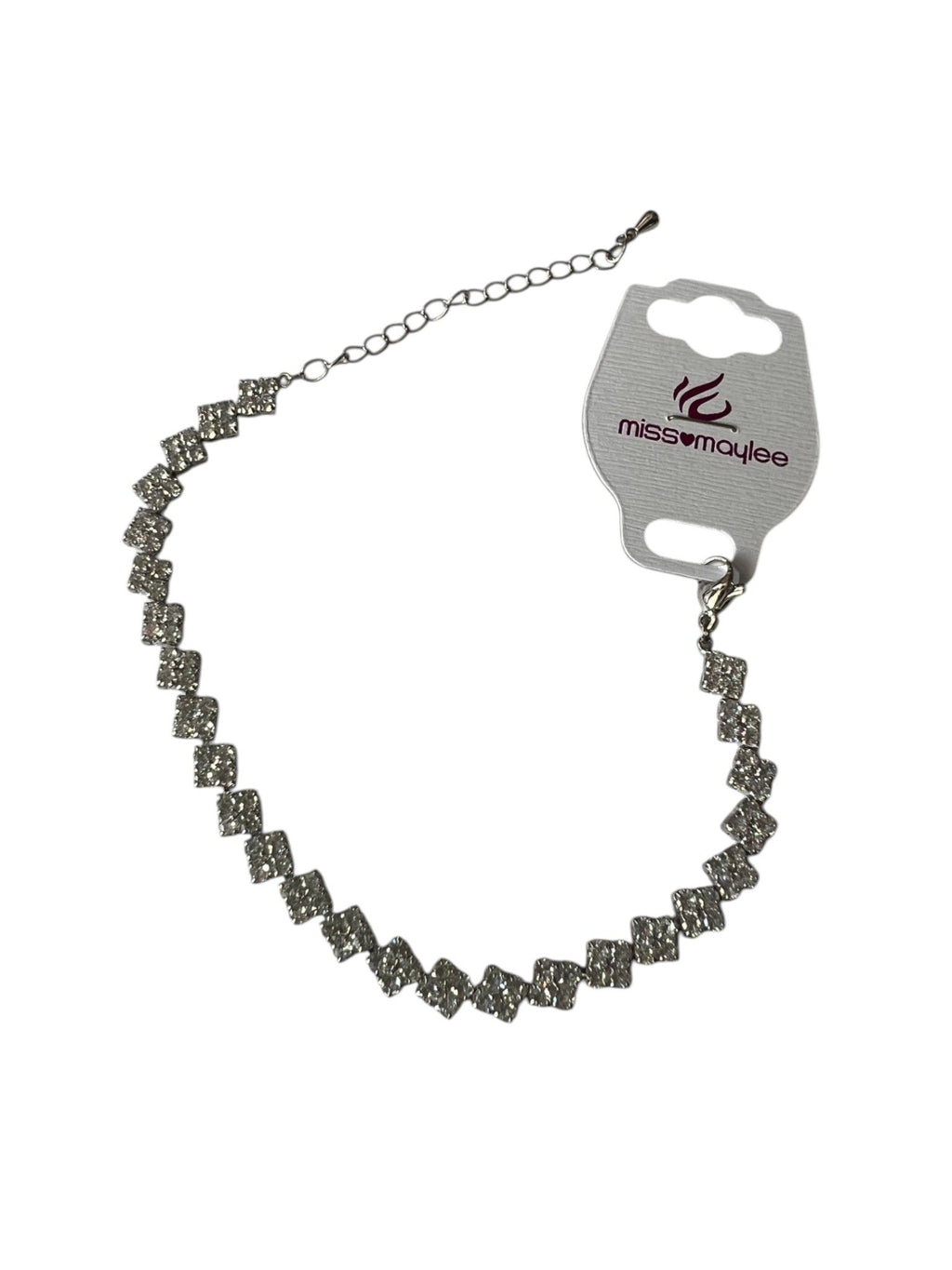Bracciale Quadratini strass