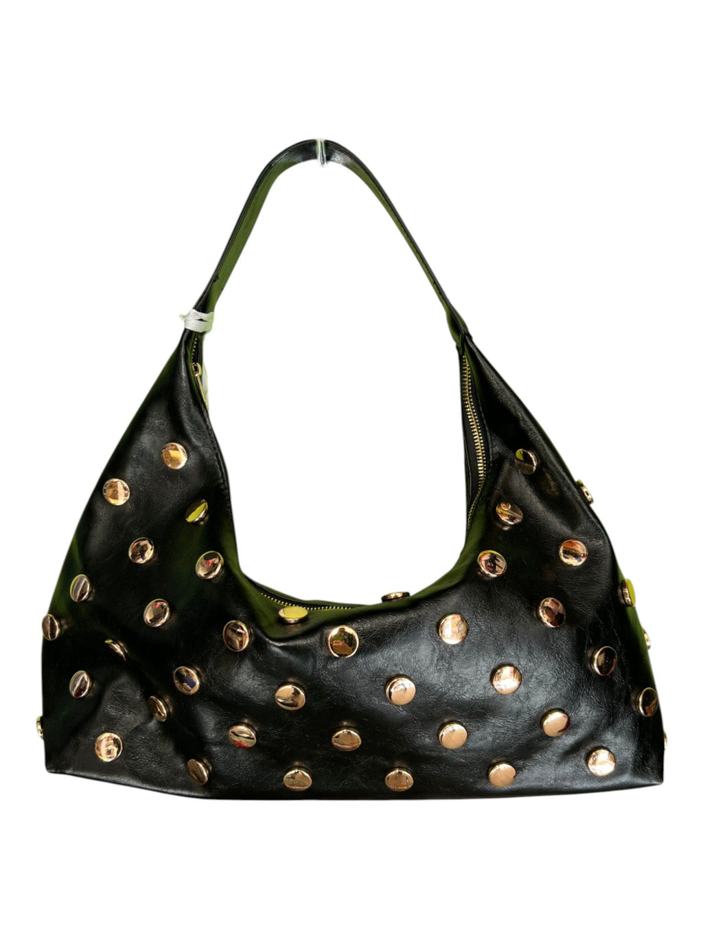Borsa Nera con borchie oro