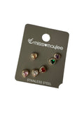 Set orecchini a cuore